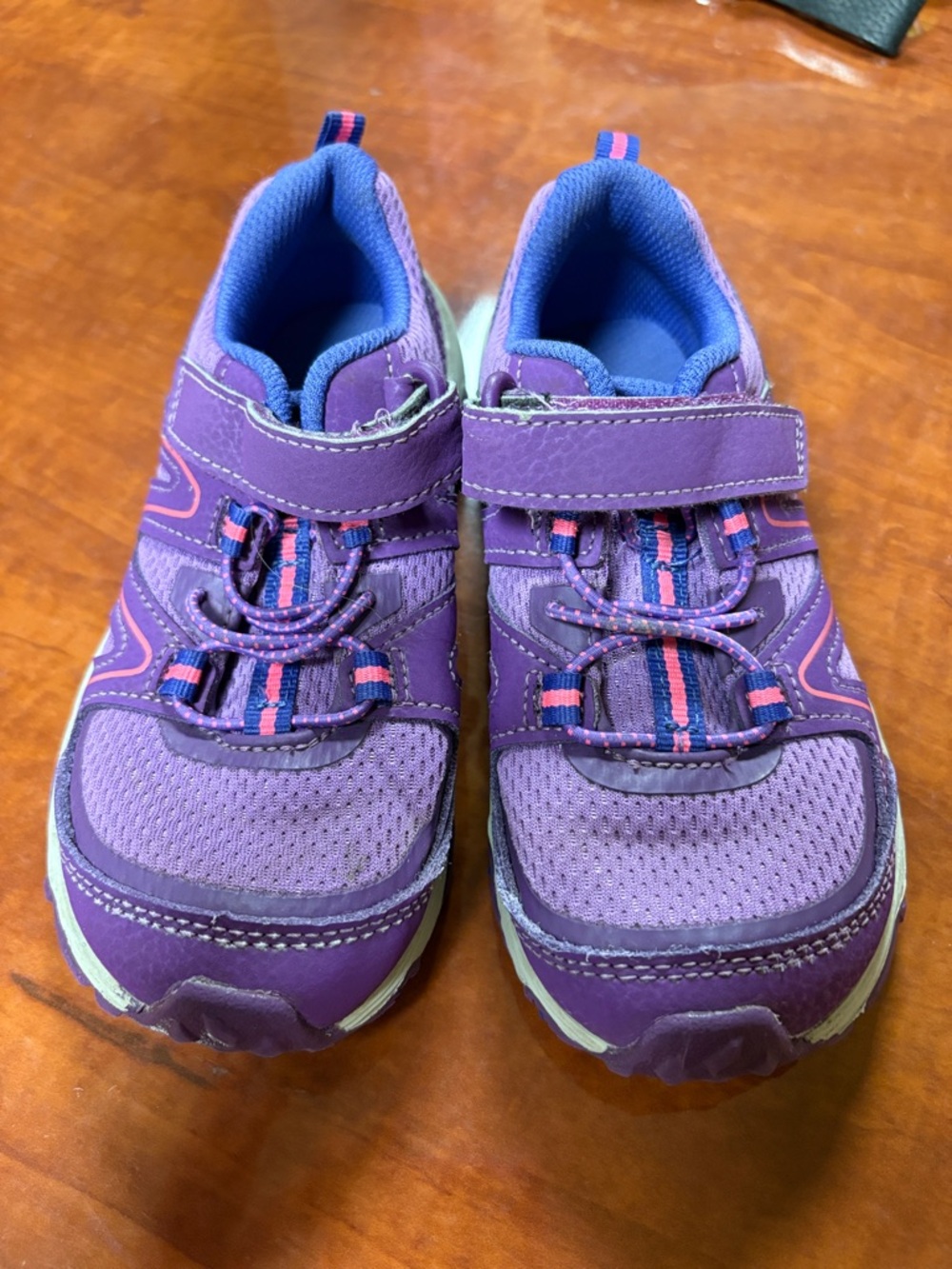 Merrell Purple Kids Sneakers with Pink Trim